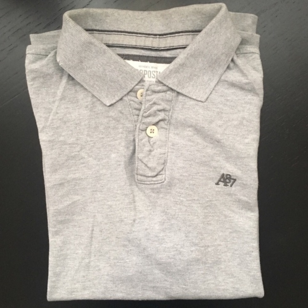 SALE! Bundle of 2 Polos for $10. (Gray and red)